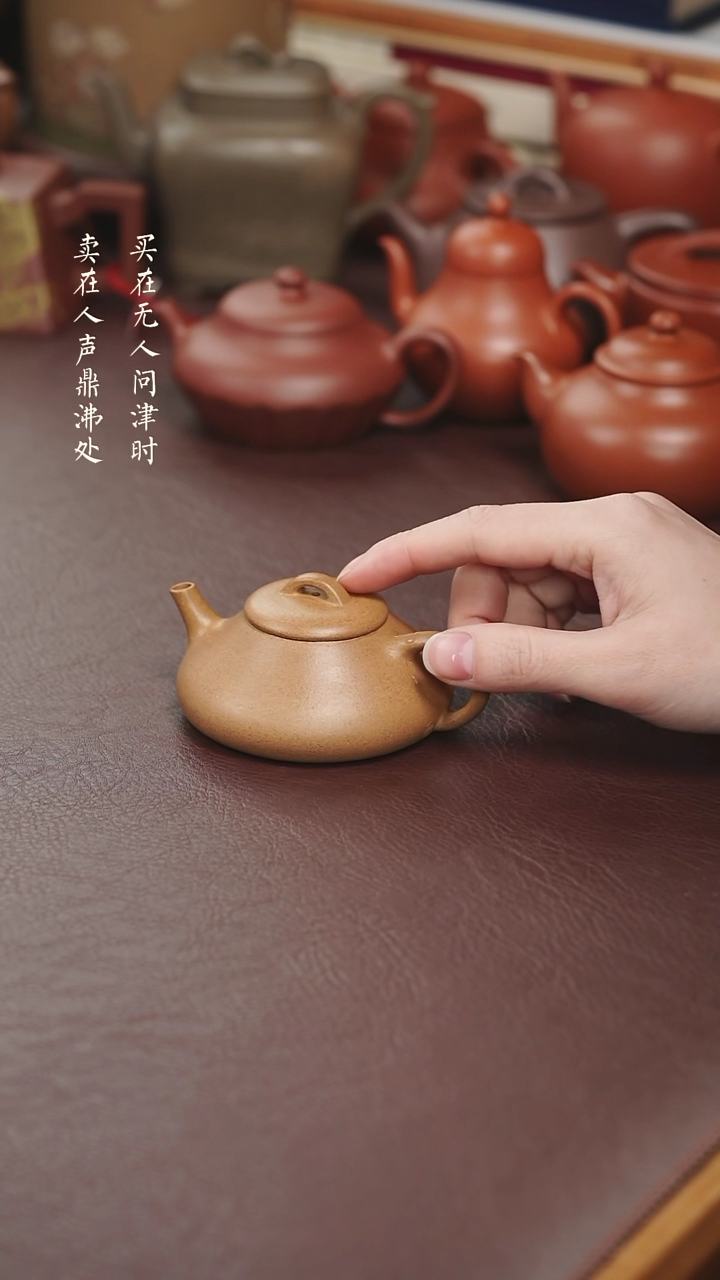 【闪购商品】紫砂茶壶周昕贤段泥朴瓢