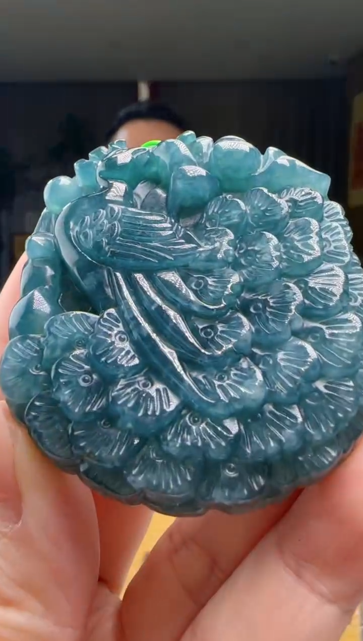 【闪购商品】翡翠吊坠(不含链)未镶嵌多样性发一YJ@@60B7J10473