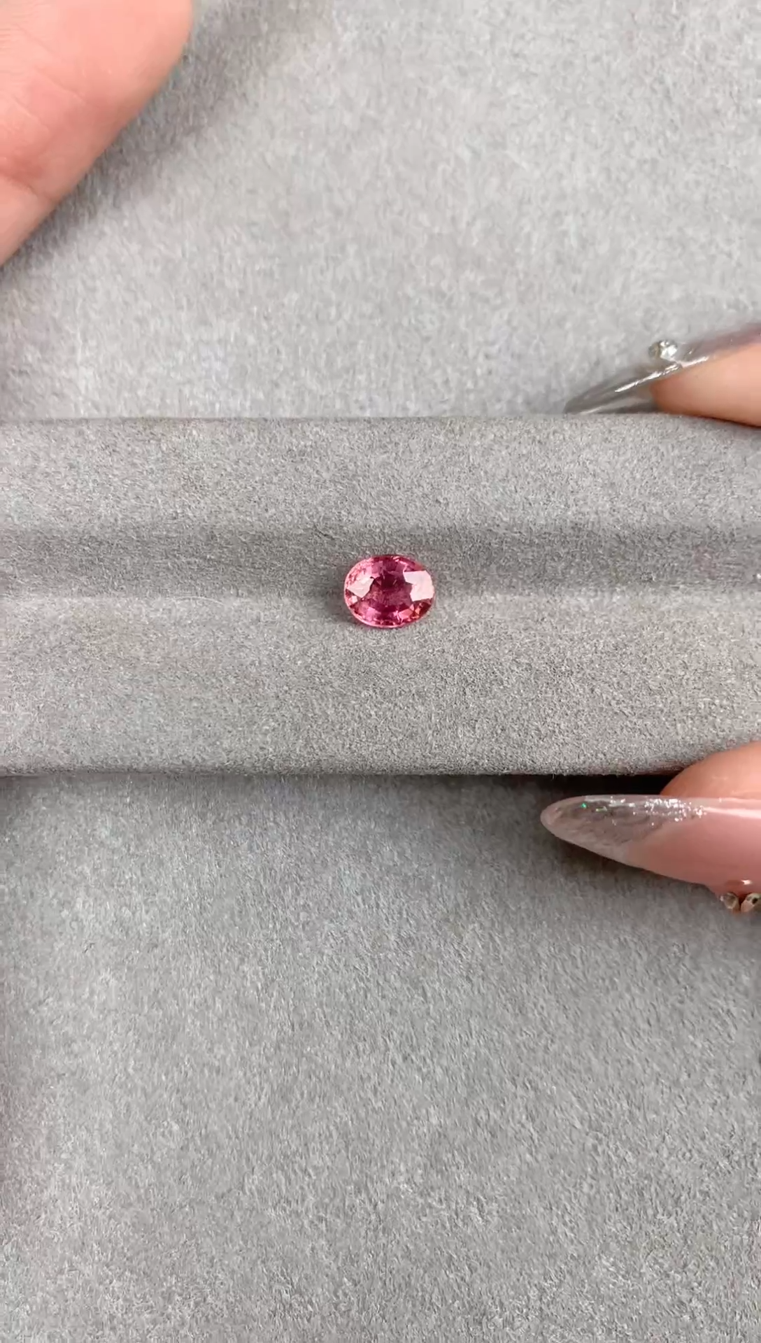 【闪购商品】碧玺裸石未镶嵌天然粉色碧玺6x7.5mm