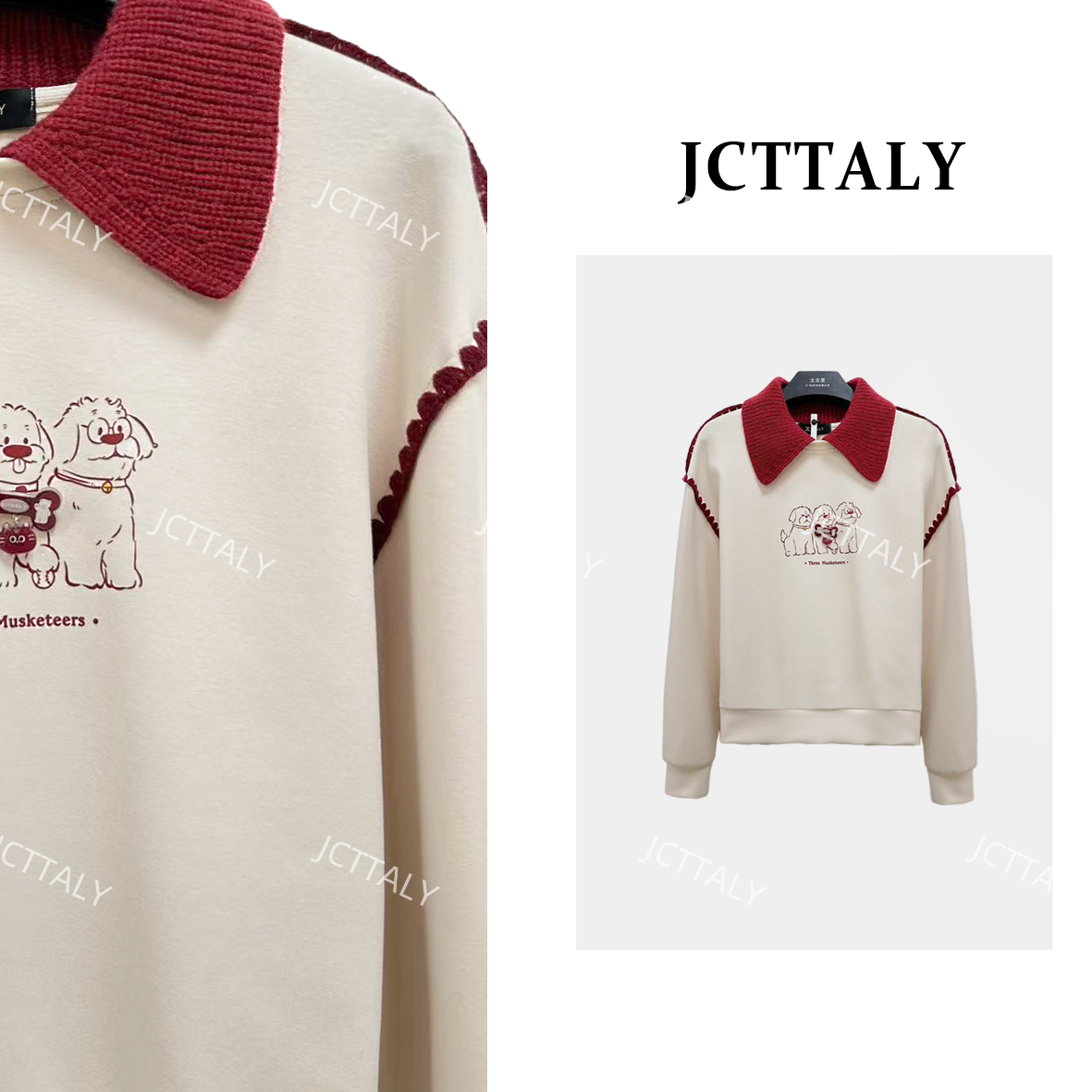 【宠粉价】秋季上新宽松翻领时尚休闲风女款卫衣NH-Q0052