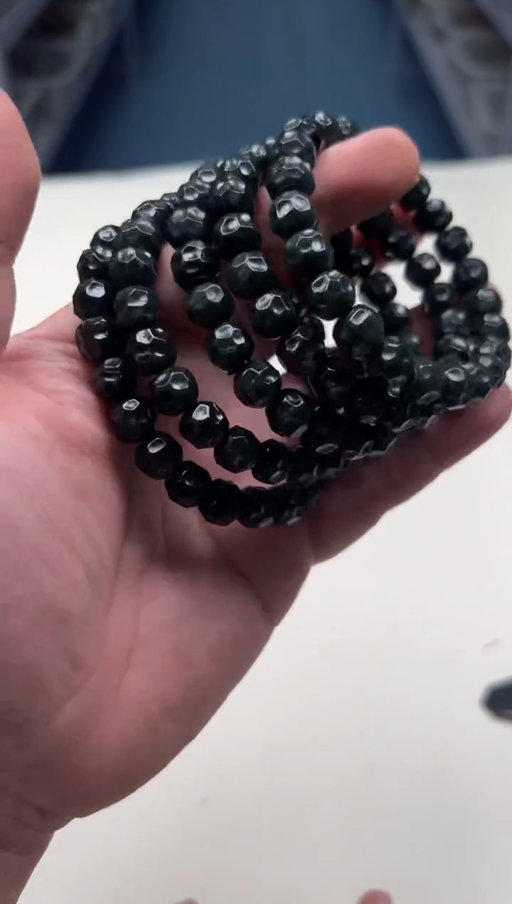 未镶嵌手串和田玉无相单圈手串6547