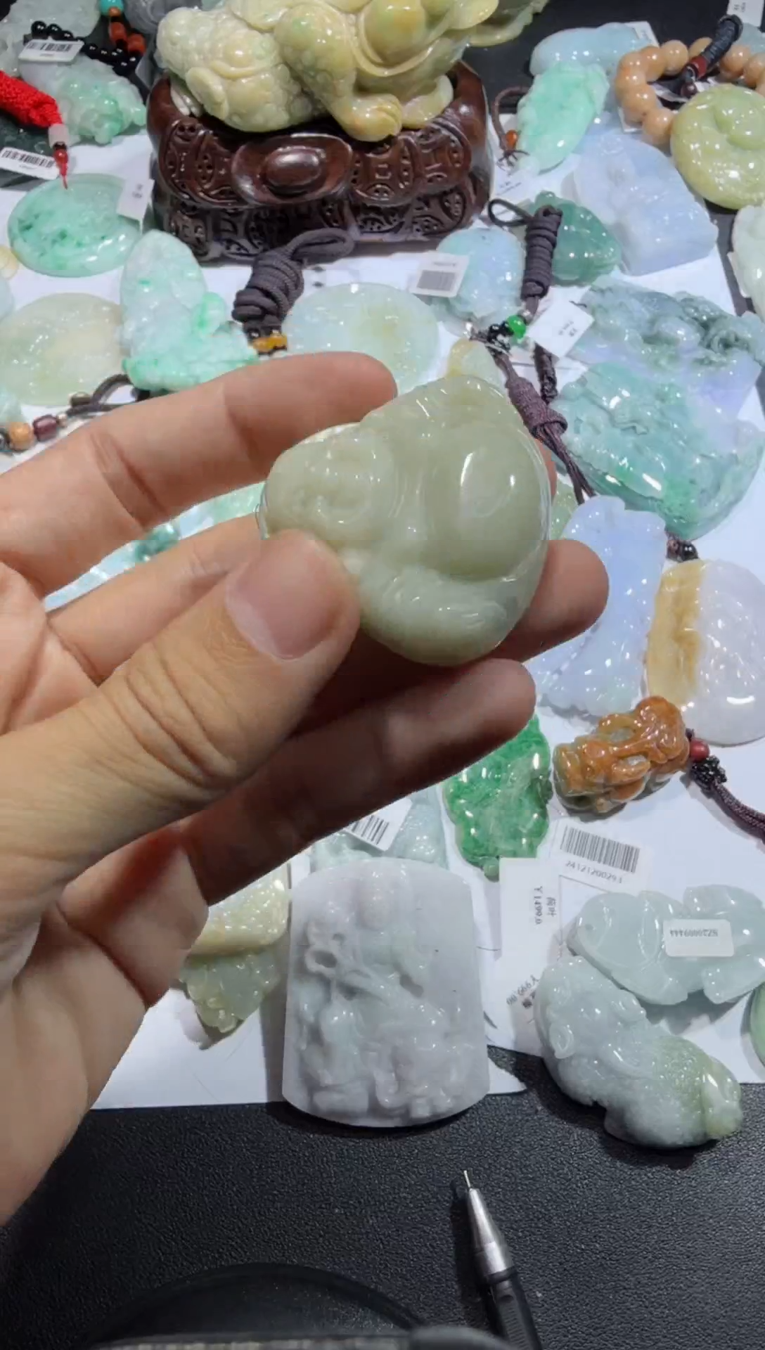 【闪购商品】翡翠颈饰未镶嵌00005522