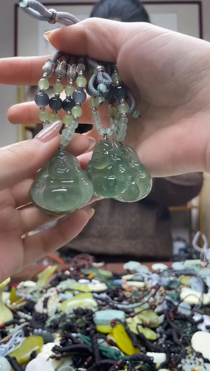 未镶嵌岫玉吊坠多样性发货拍一发一