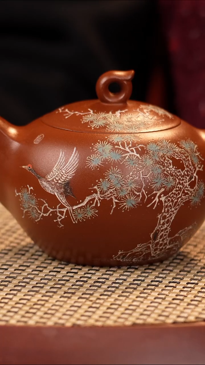 【闪购商品】紫砂茶壶SC天道酬勤 紫250cc