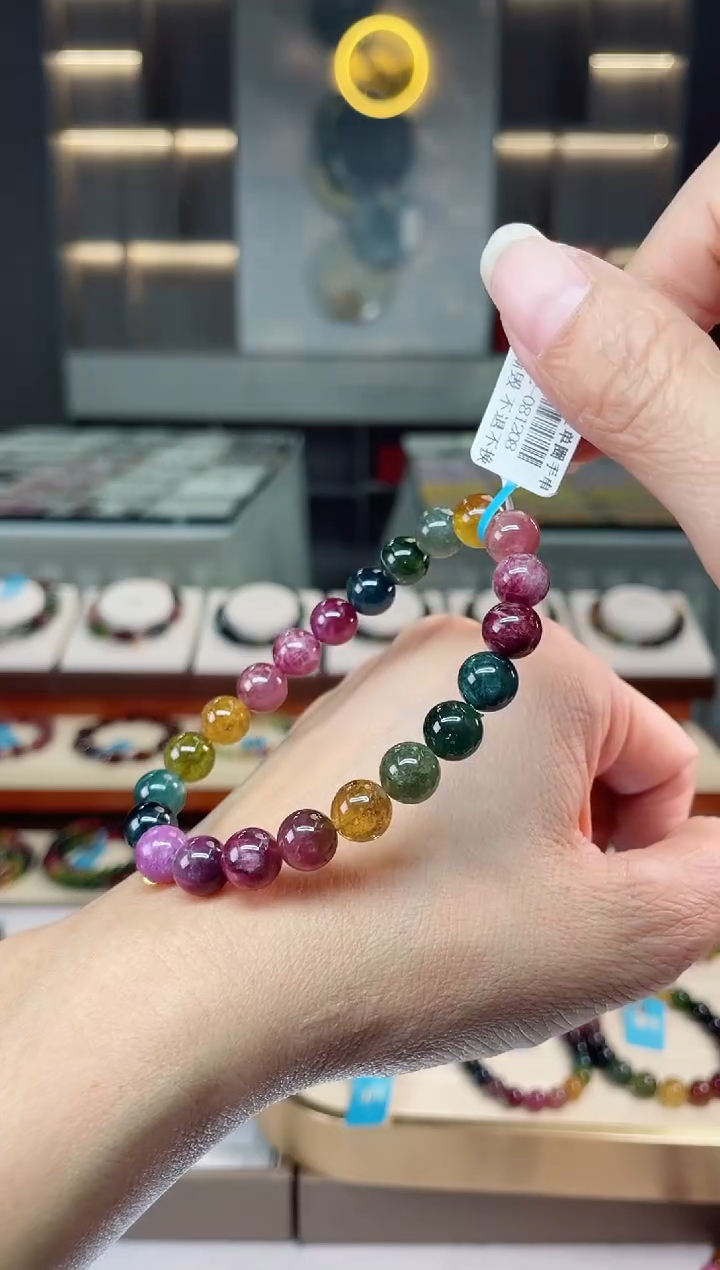 【闪购商品】碧玺单圈手串未镶嵌（多样性发一条）Q