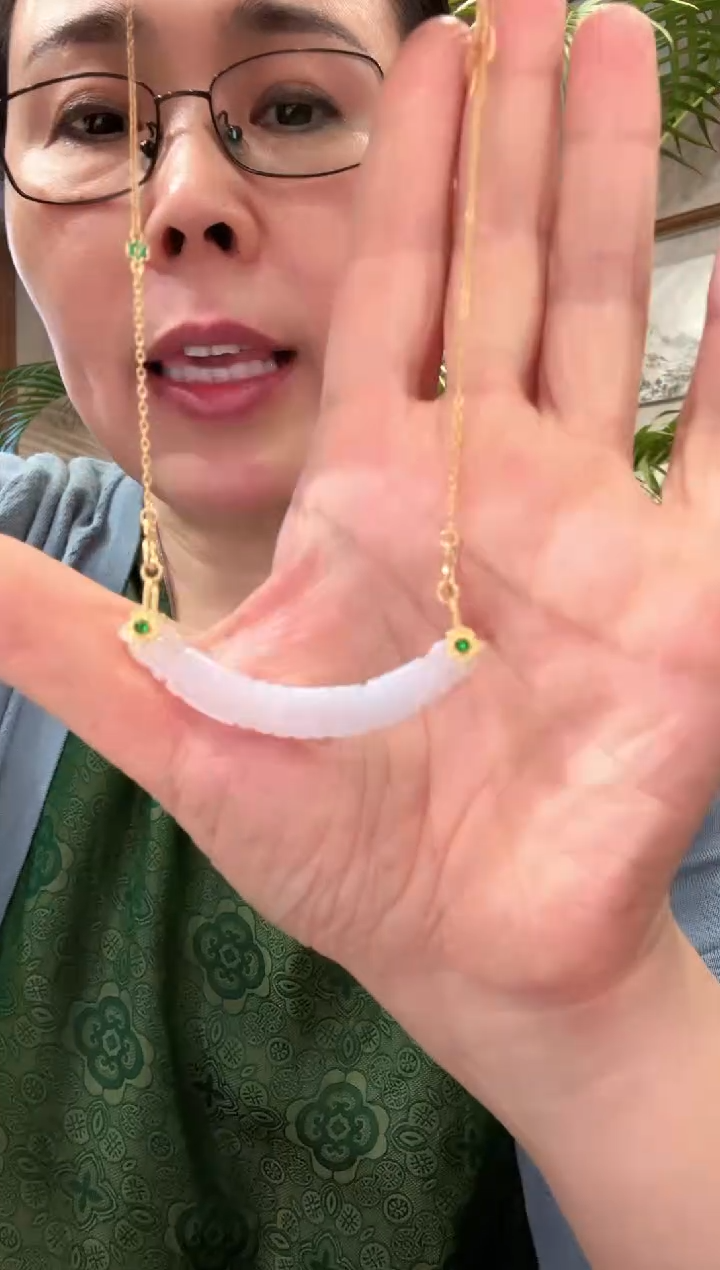 【闪购商品】翡翠颈饰未镶嵌国风