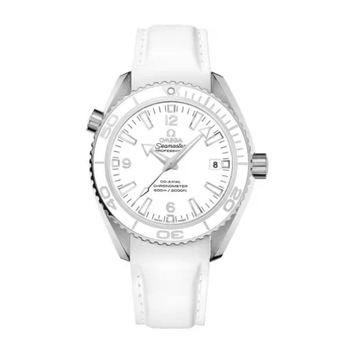 99新 Omega/欧米茄 海马600/表径42mm/中性腕表/经典/白陶瓷