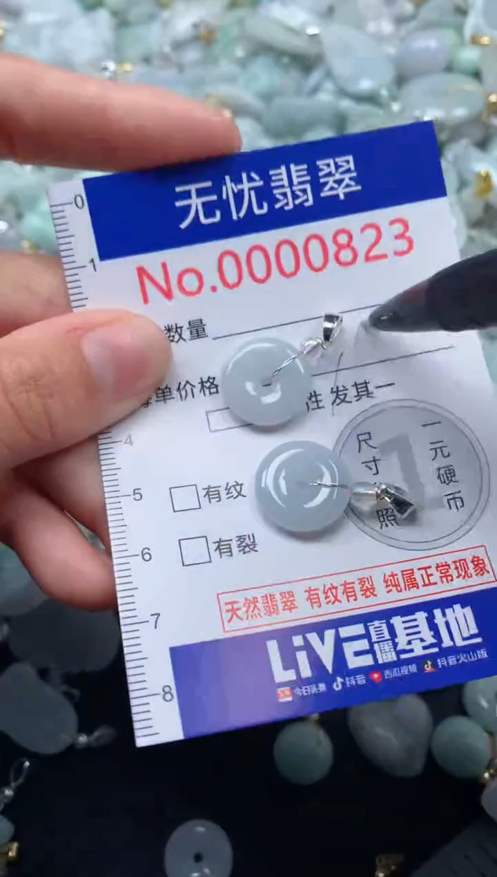 颈饰未镶嵌翡翠823