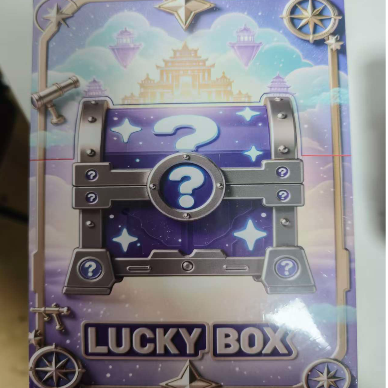 TUEDXC【79.9拆盒】天阁掌趣edc烁影无限位推牌整端出厂潮玩盲盒