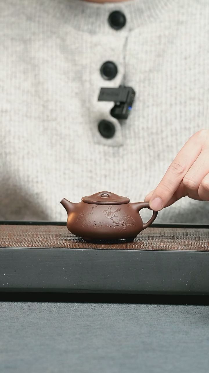 【闪购商品】紫砂茶壶五堂  景舟石瓢-湖帆