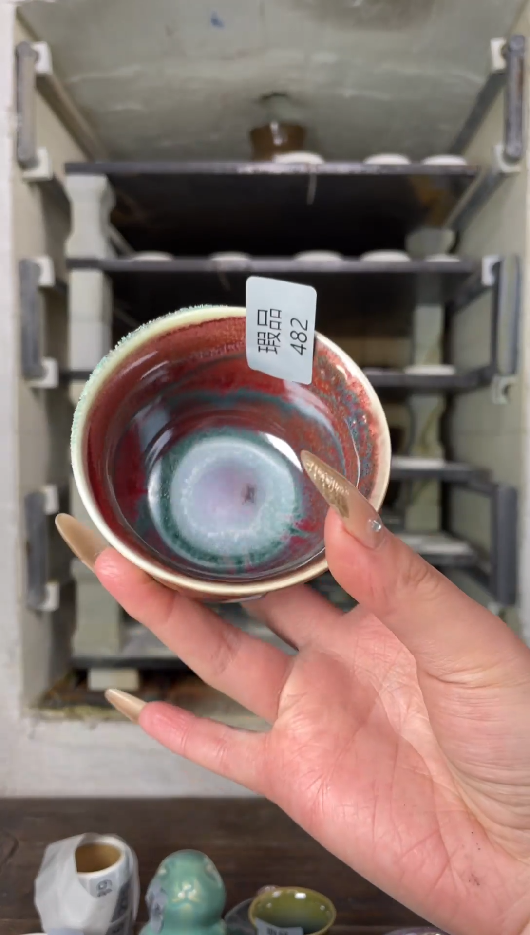 【闪购商品】摆件钧瓷手工茶器窑变