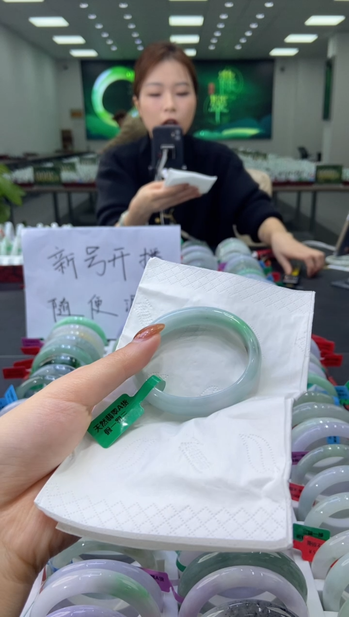 未镶嵌手镯翡翠0043153