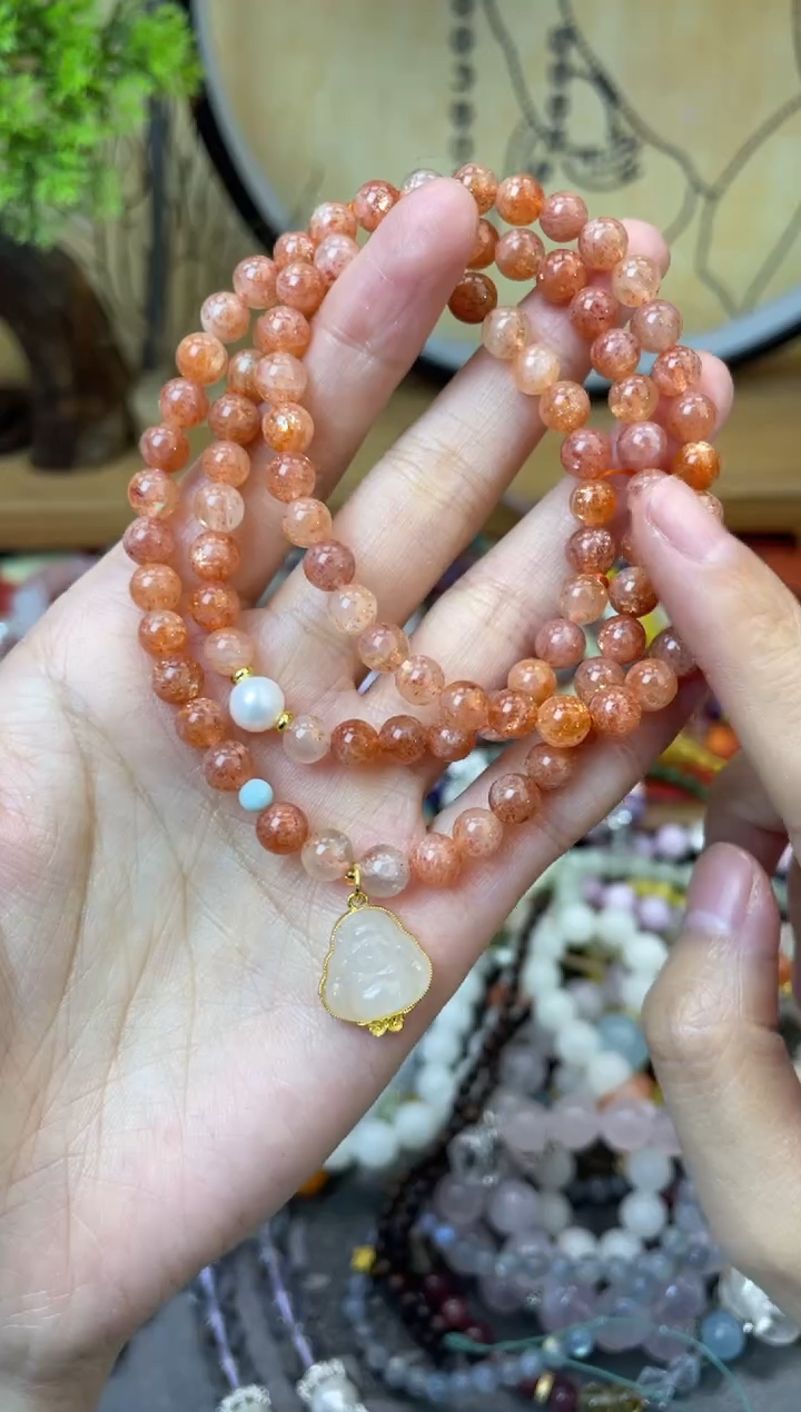 【闪购商品】日光石手链未镶嵌425