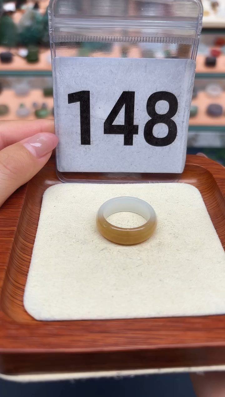 【闪购商品】和田玉戒指未镶嵌18号