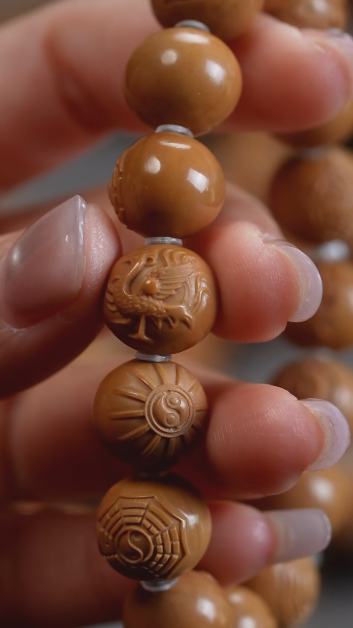 【闪购商品】猴头核桃手串八卦