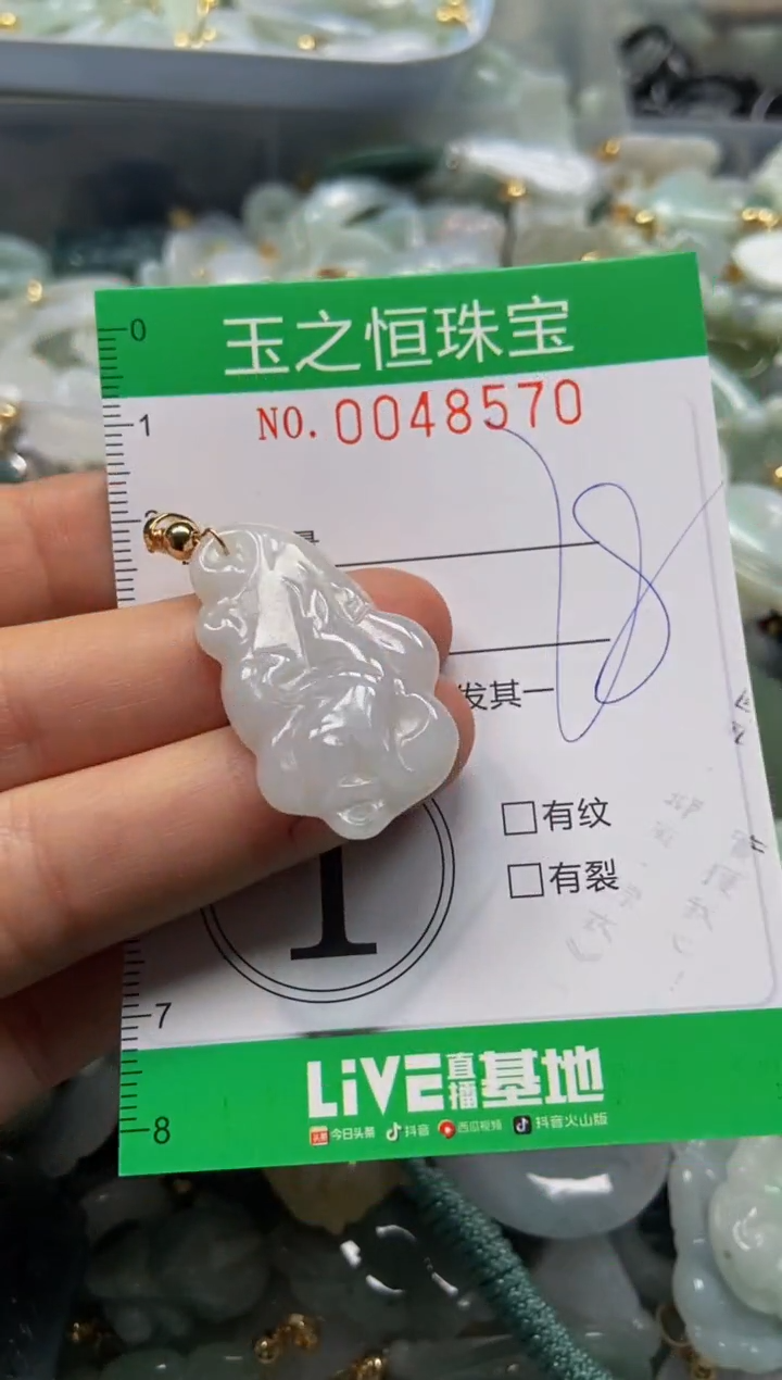 【闪购商品】翡翠颈饰未镶嵌闪购0048570