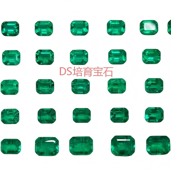 培育绿柱石DS培育祖母绿实验室培育精切裸石