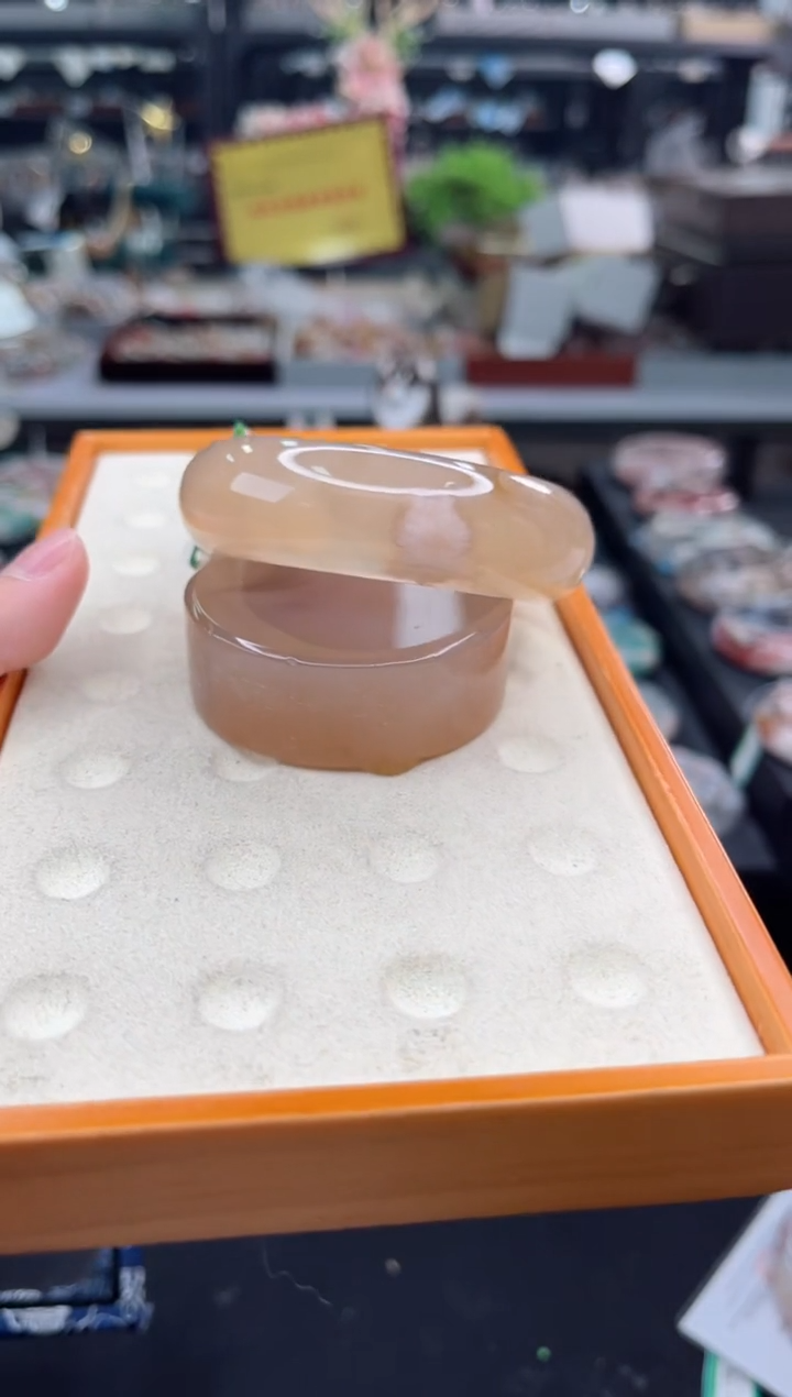 【闪购商品】石英质玉手镯未镶嵌57圈口（赠品镯心）3674491