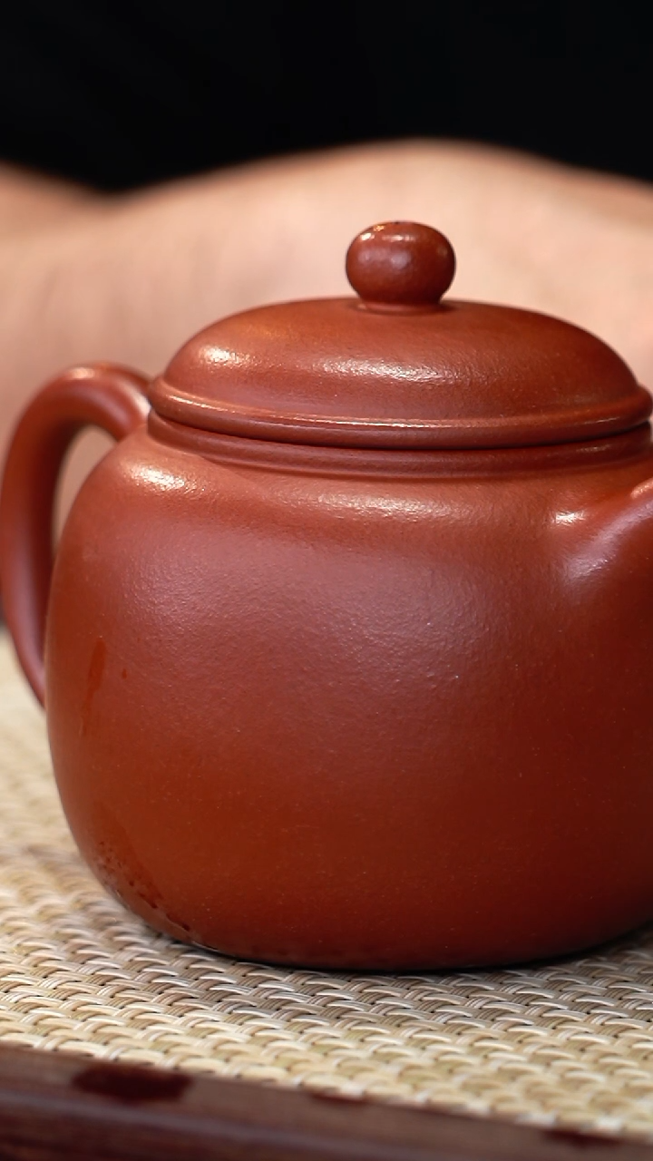 茶壶紫砂ZQ朱泥 匏尊