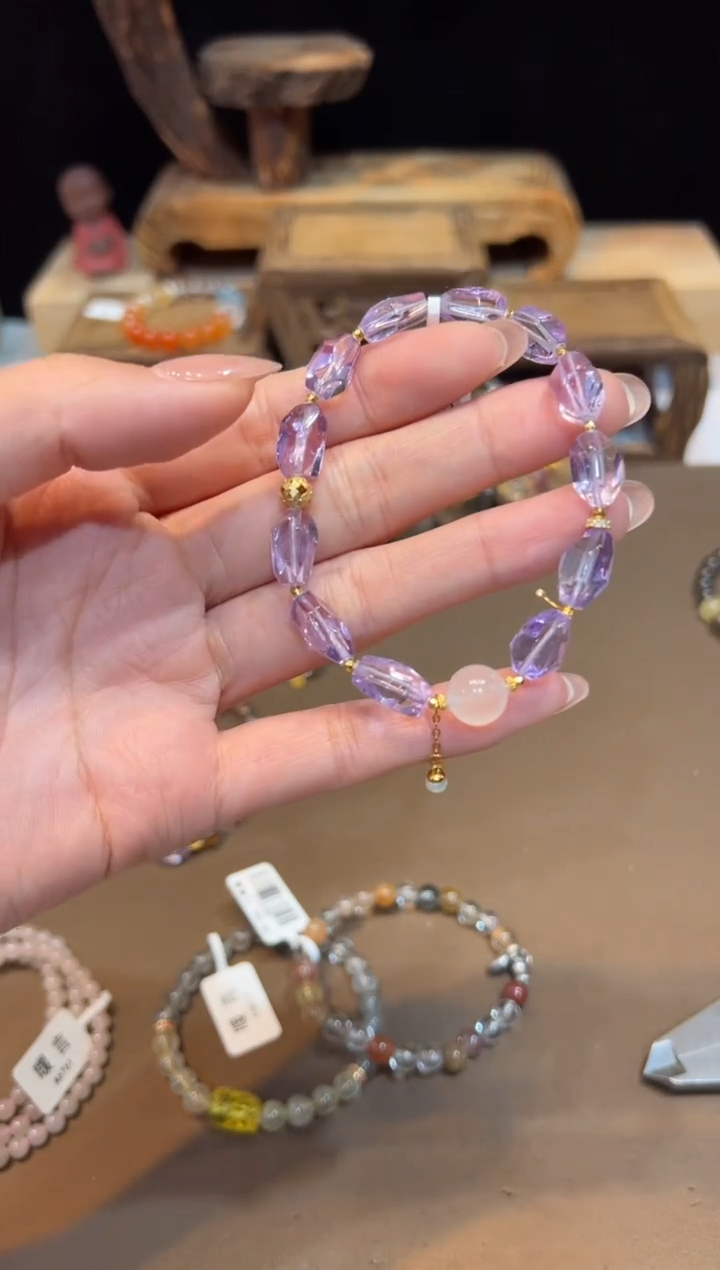 水晶手链未镶嵌手饰@@F5135