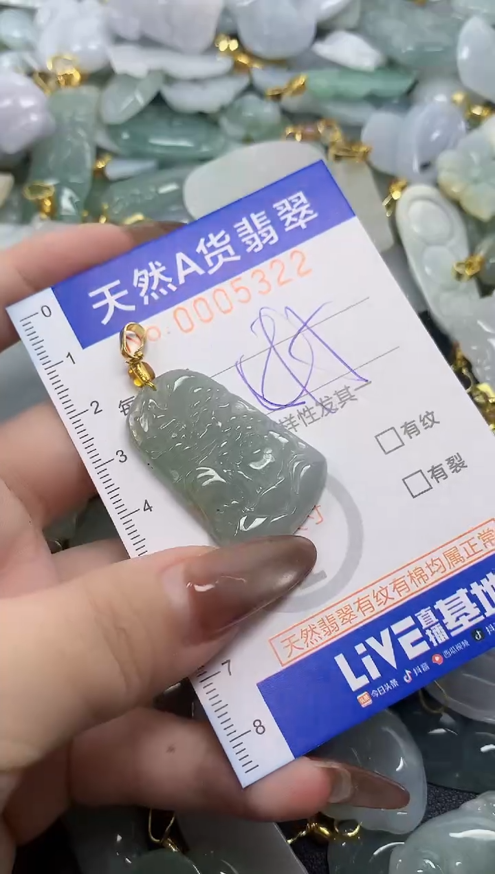 翡翠未镶嵌颈饰天然A货翡翠
