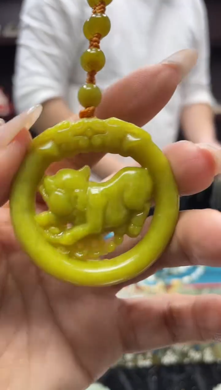 未镶嵌岫玉吊坠多样性发*货拍一发一