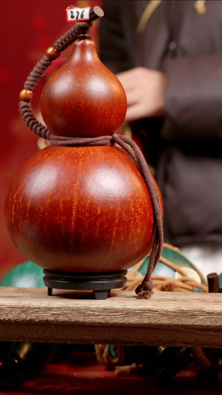 100号纯手工制作天然大漆真葫芦