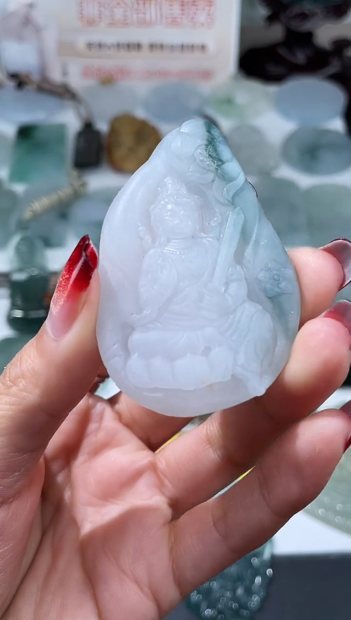 【闪购商品】定制翡翠未镶嵌不退不换CMH1件-A