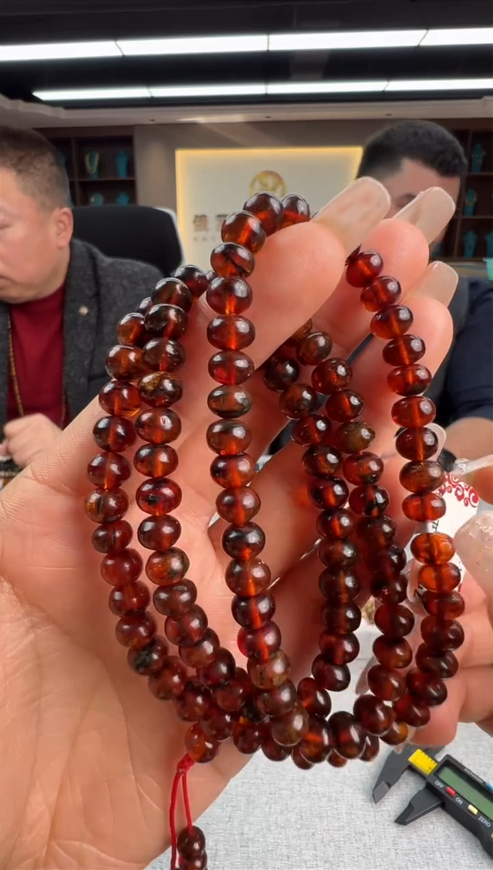 【闪购商品】琥珀颈饰未镶嵌90秒拍号