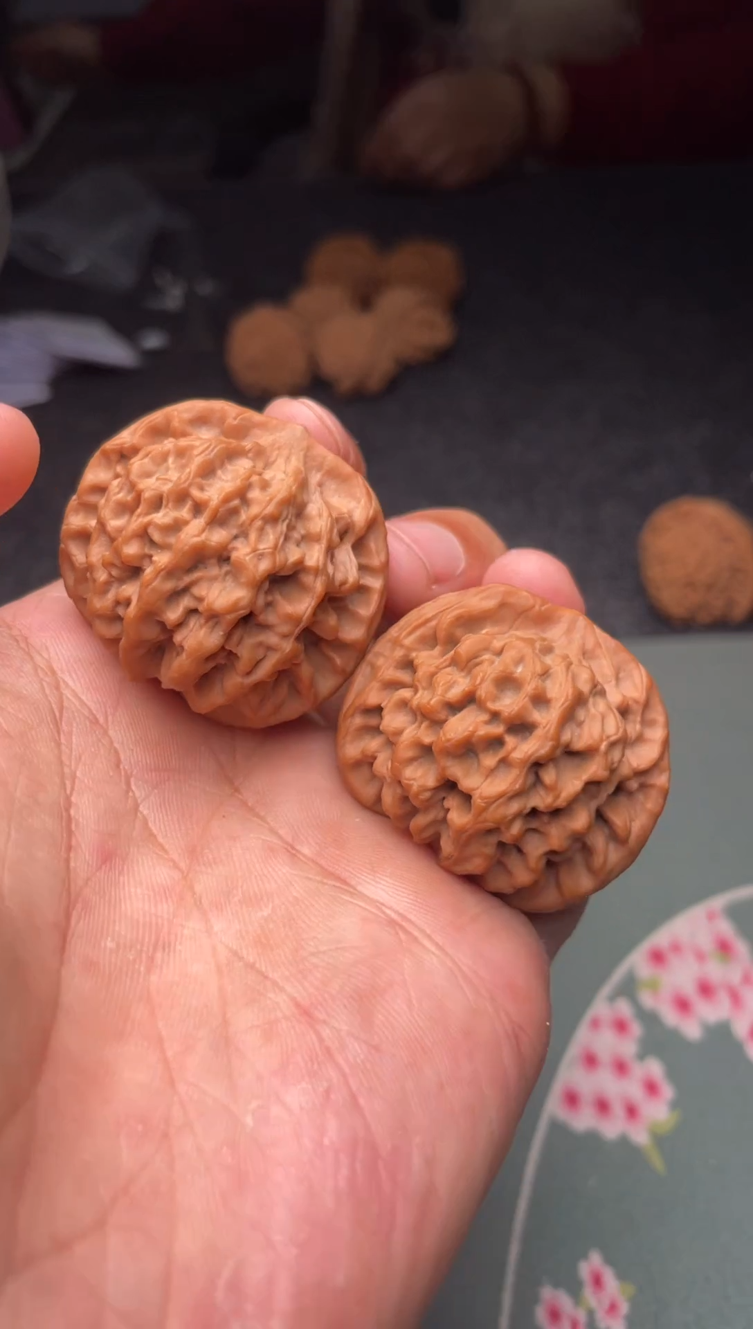 把件文玩核桃a157 秦闷 38尺