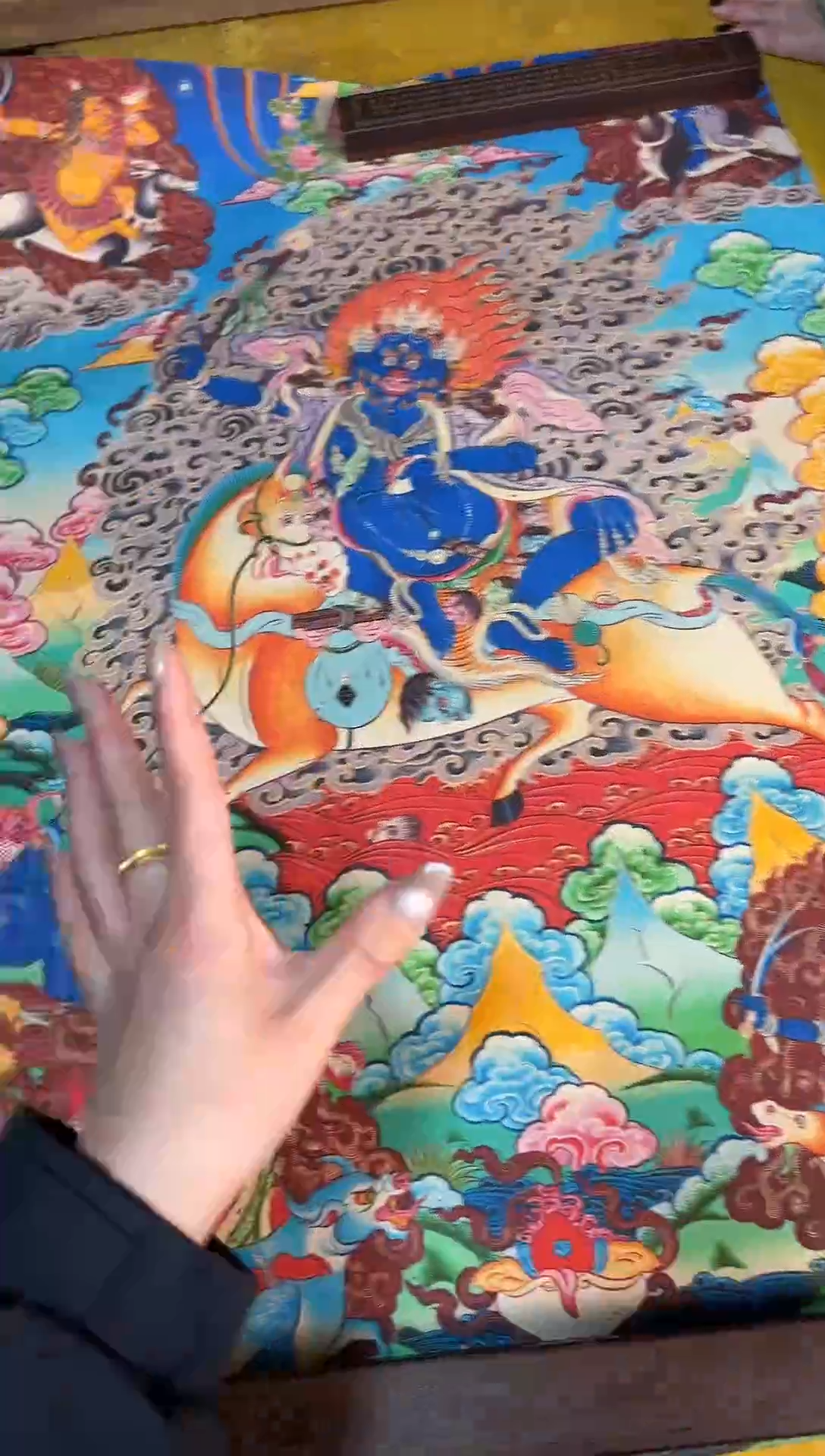 卷轴画精品唐卡===藏藏-旧