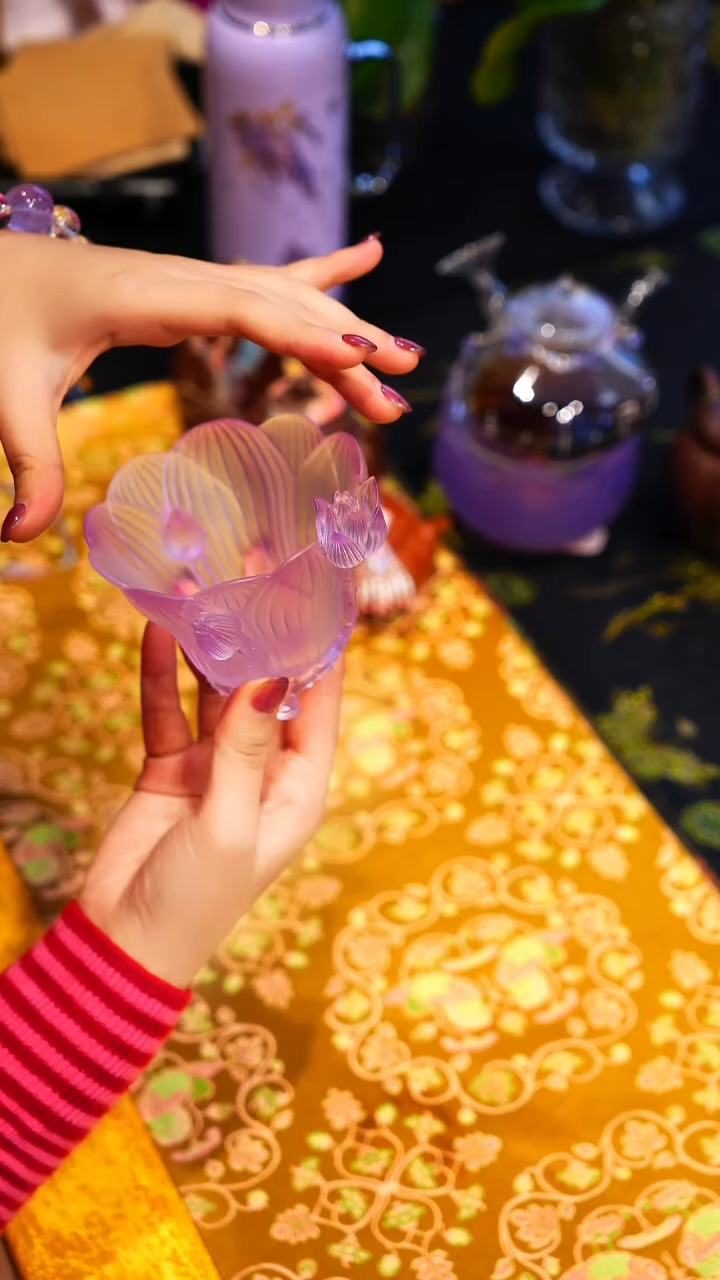 荷花建水大碗茶的茶