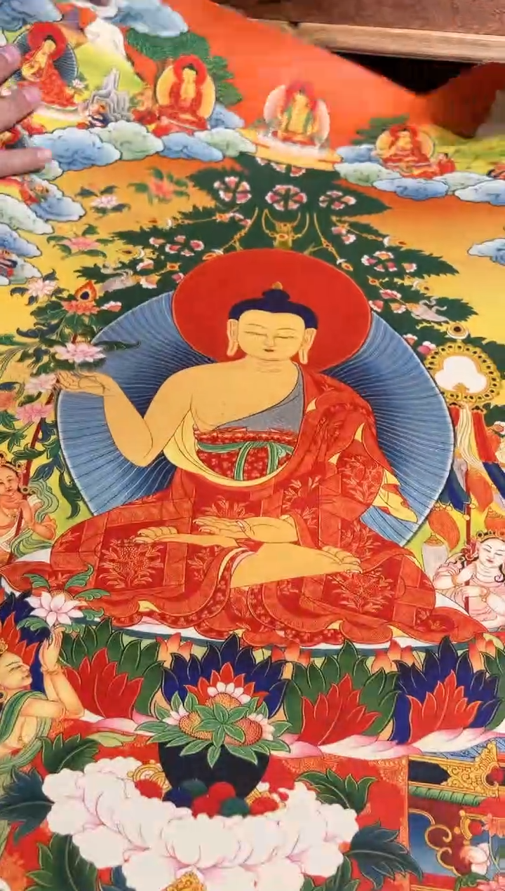 卷轴画卷轴画奥奥的唐卡