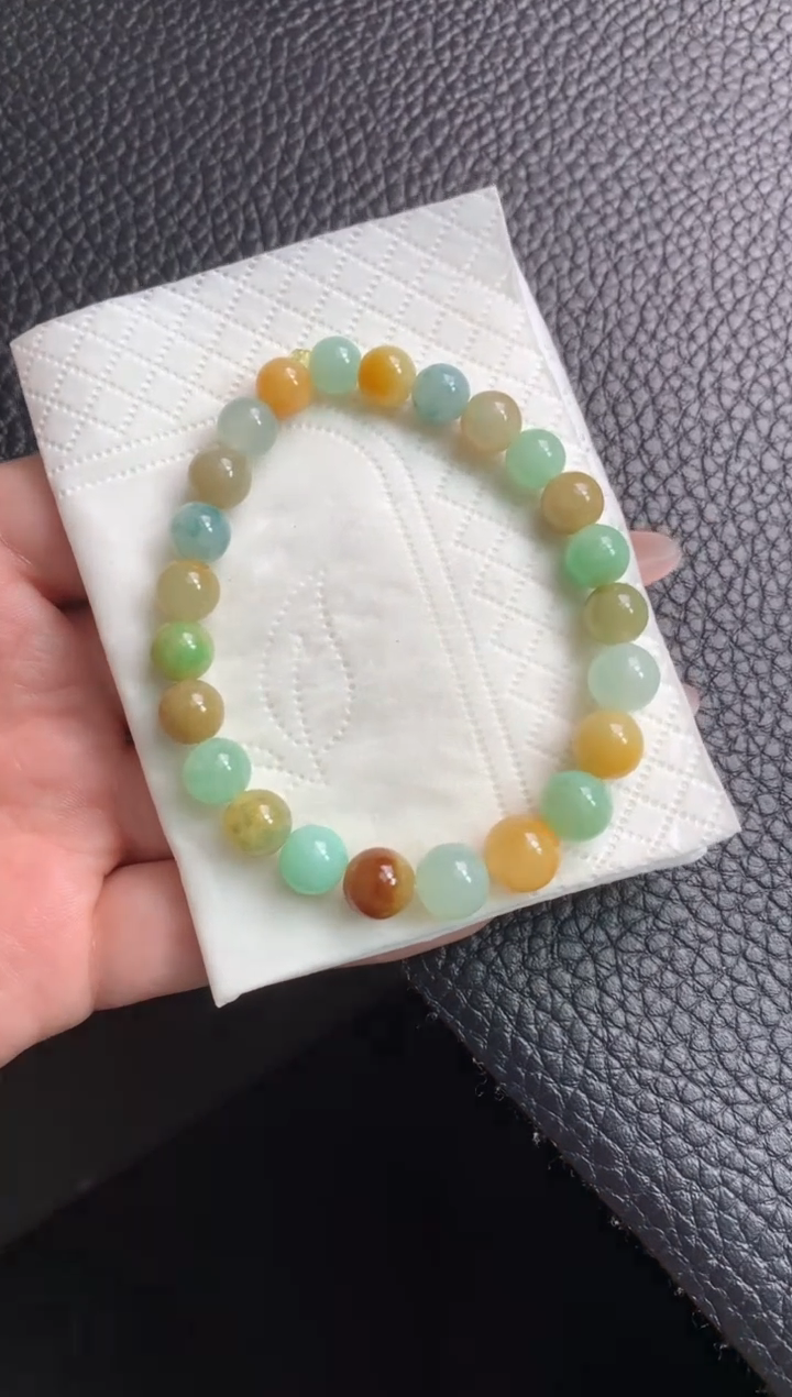 【闪购商品】定制翡翠未镶嵌手串