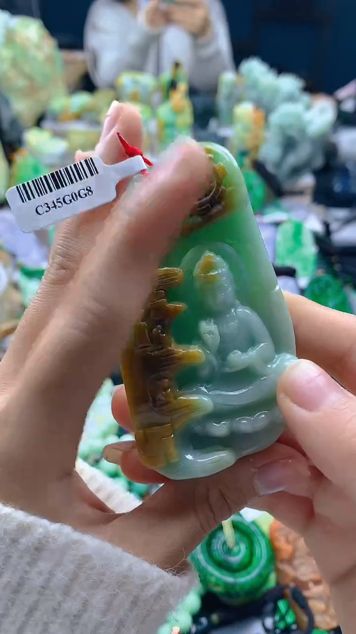 颈饰未镶嵌翡翠天然缅甸a货翡翠