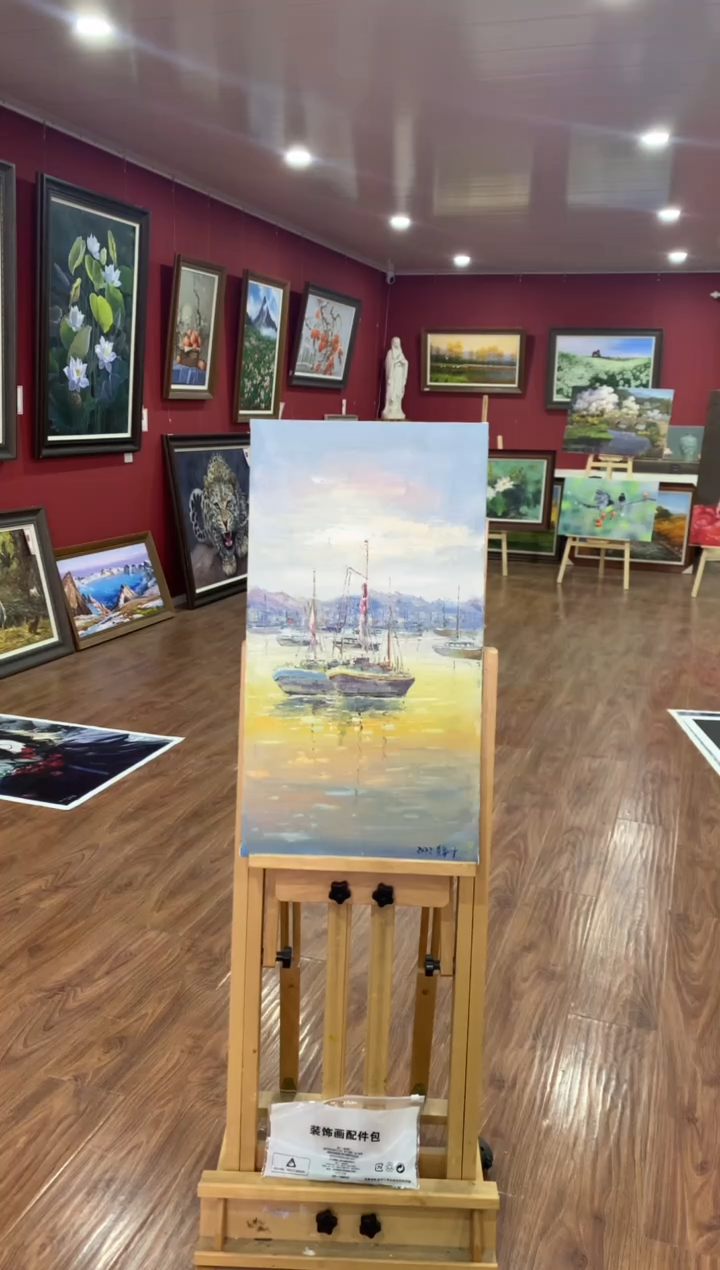 油画纯手绘油画装饰画 30*60