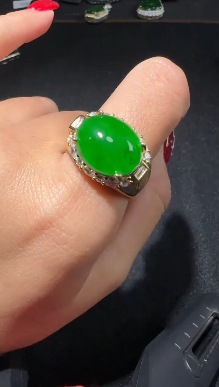 【闪购商品】翡翠戒指未镶嵌多样性发货拍一发一
