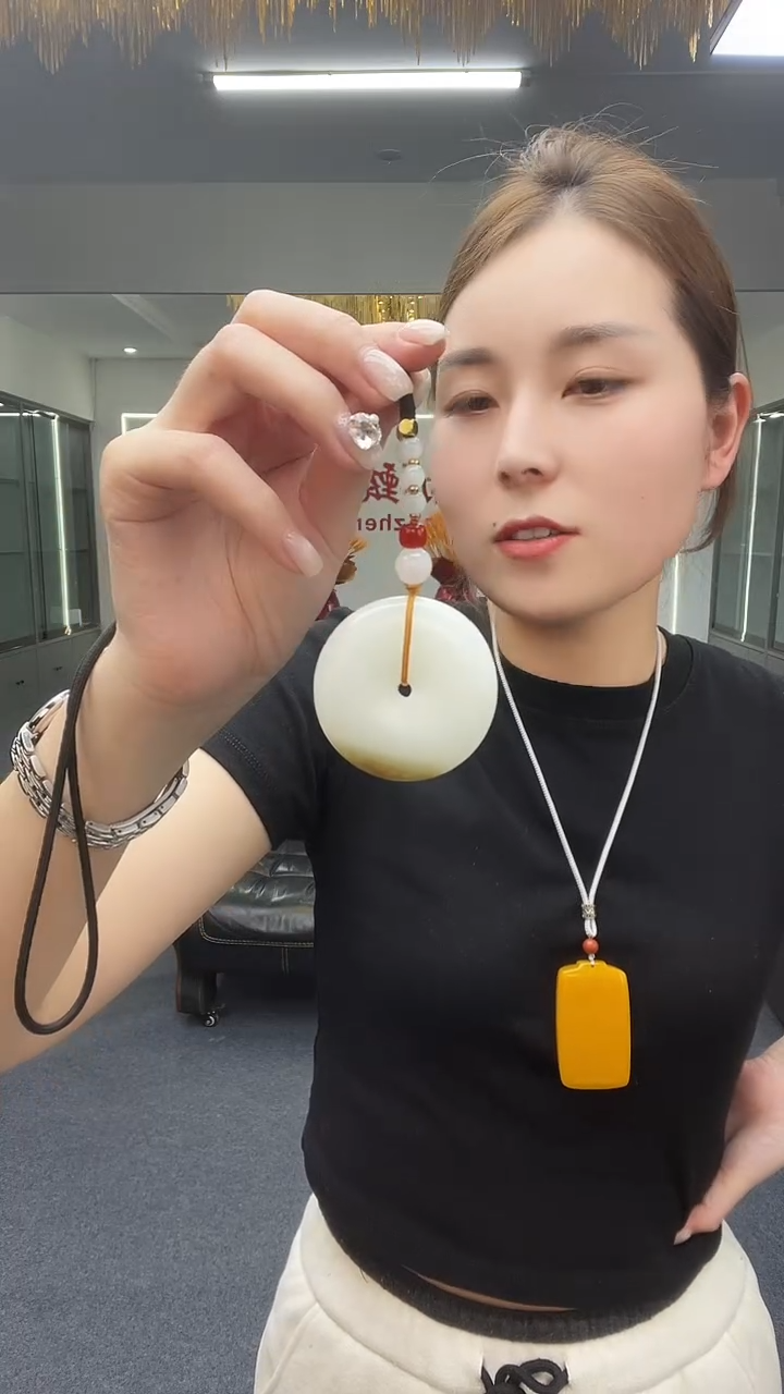 一口糖平安扣吊坠多样性发货一件