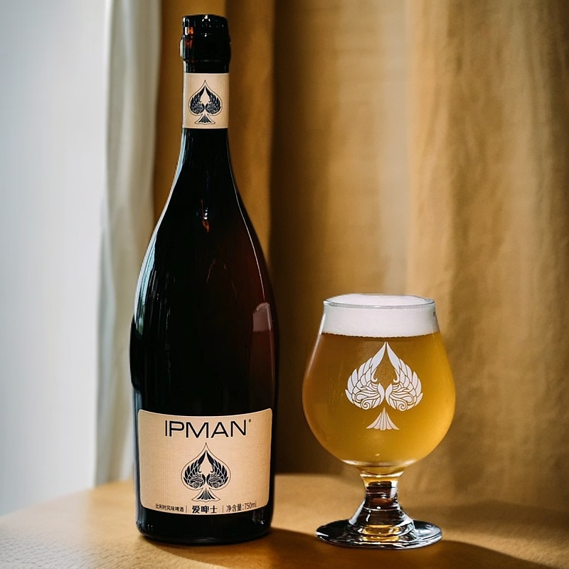 比利时小麦黑桃A750ml