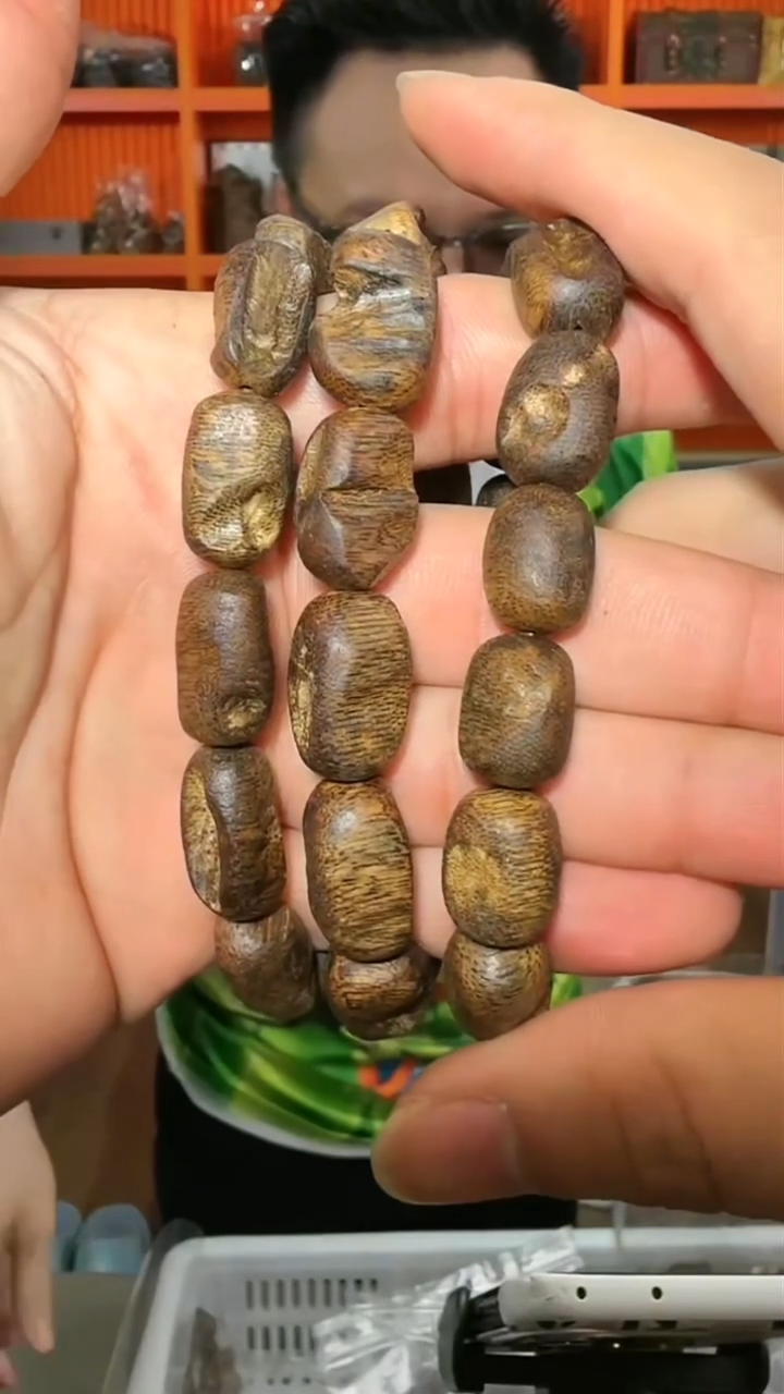 沉香手串6号瘤疤13g多样性发一