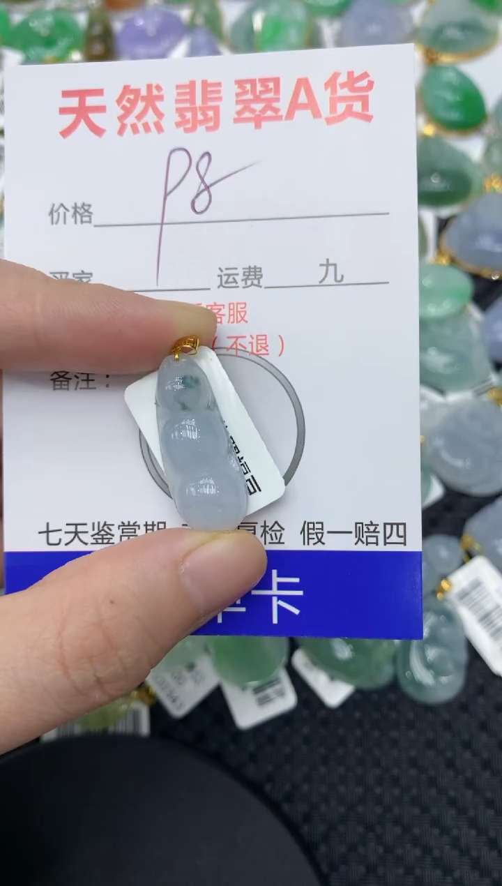 【闪购商品】翡翠颈饰18K金镶嵌111111111111