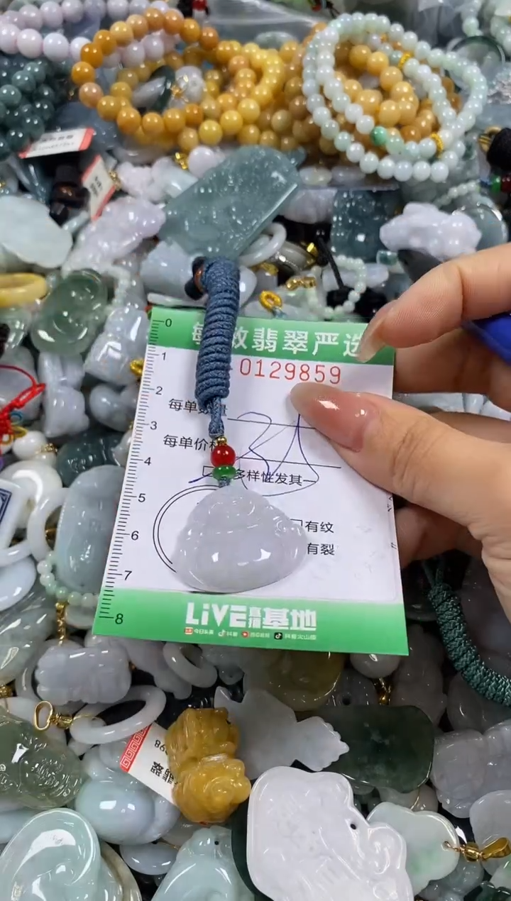 【闪购商品】翡翠颈饰未镶嵌闪购0129859