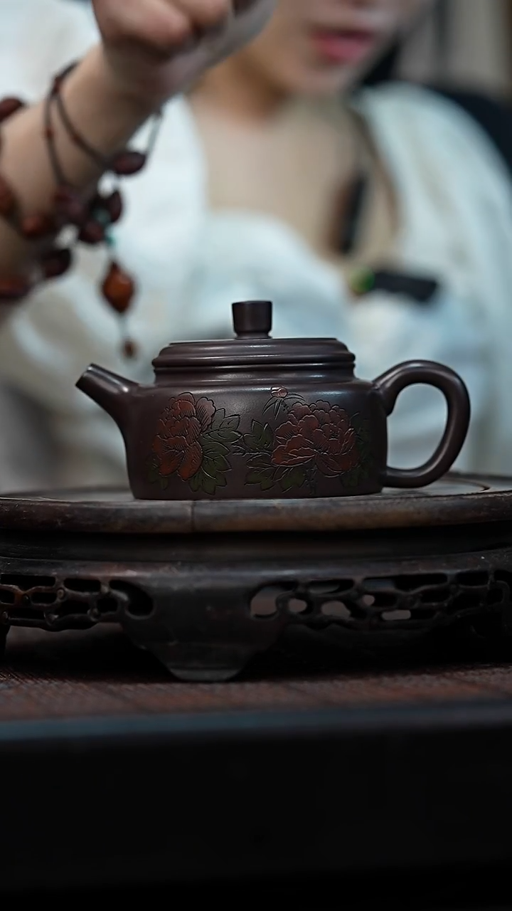 茶壶紫砂宜兴岁颐传砂原矿全手12