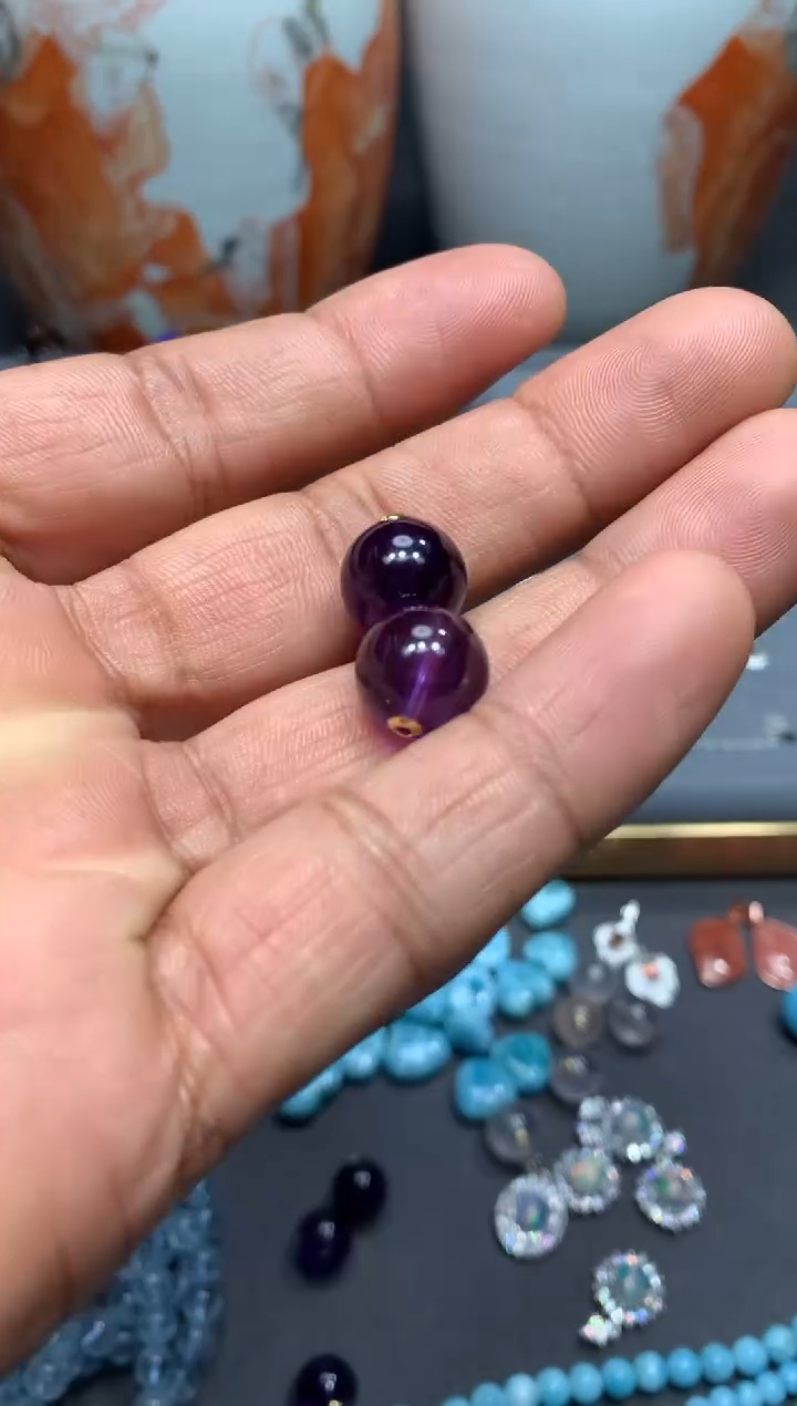 【闪购商品】紫晶颈饰未镶嵌W49（随机性发货只发一单)