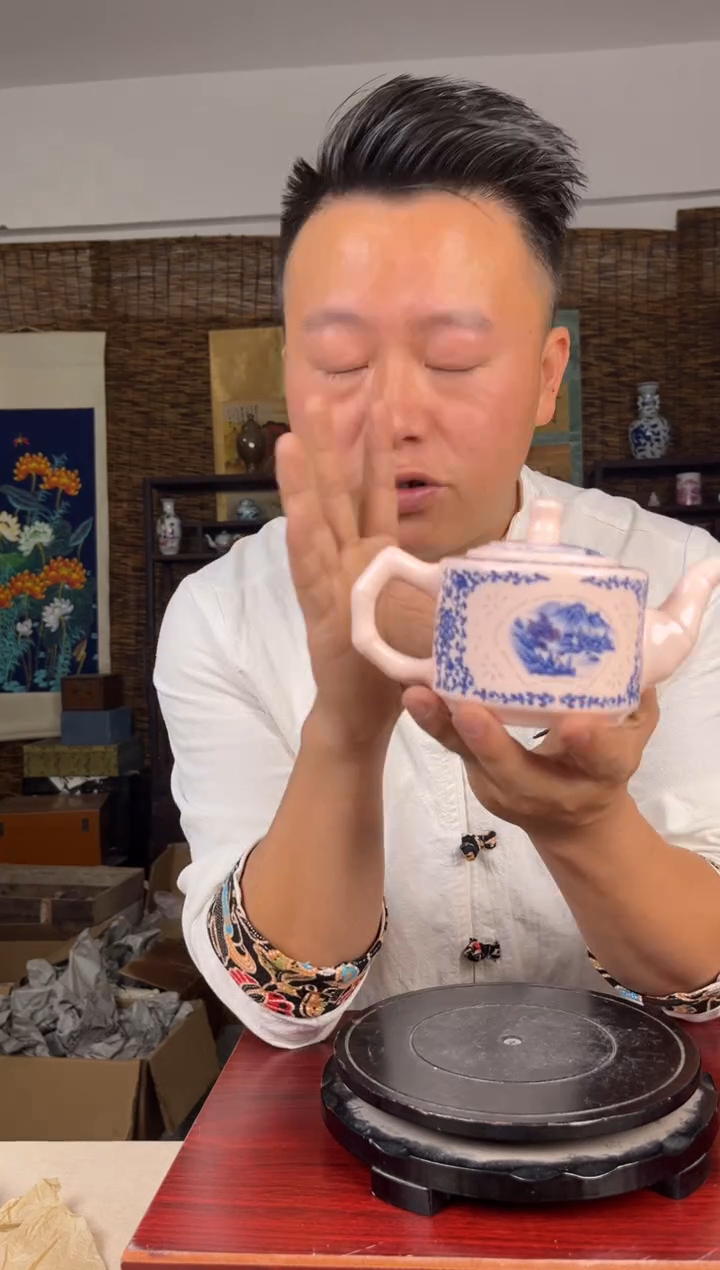 摆件瓷景德镇陶瓷摆件B177