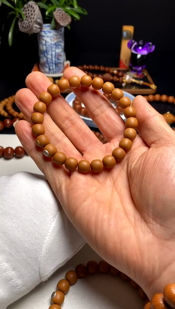 【闪购商品】猴头核桃手串雨墨臻至龙甲纹