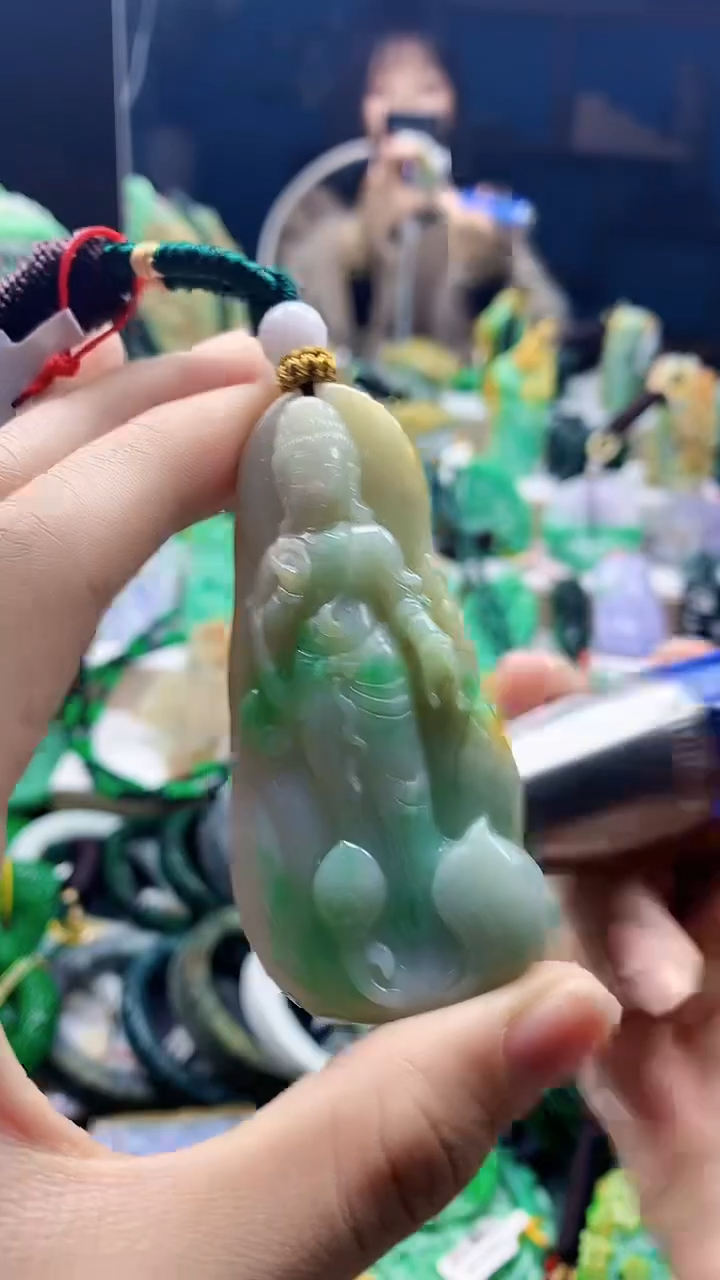 颈饰未镶嵌翡翠天然缅甸a货翡翠