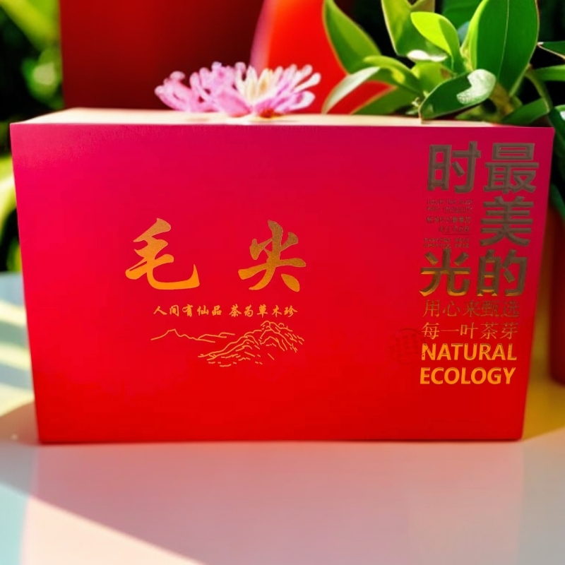 【最美时光毛尖250克】新茶绿茶毛尖茶叶礼盒装中秋送礼2罐装250克