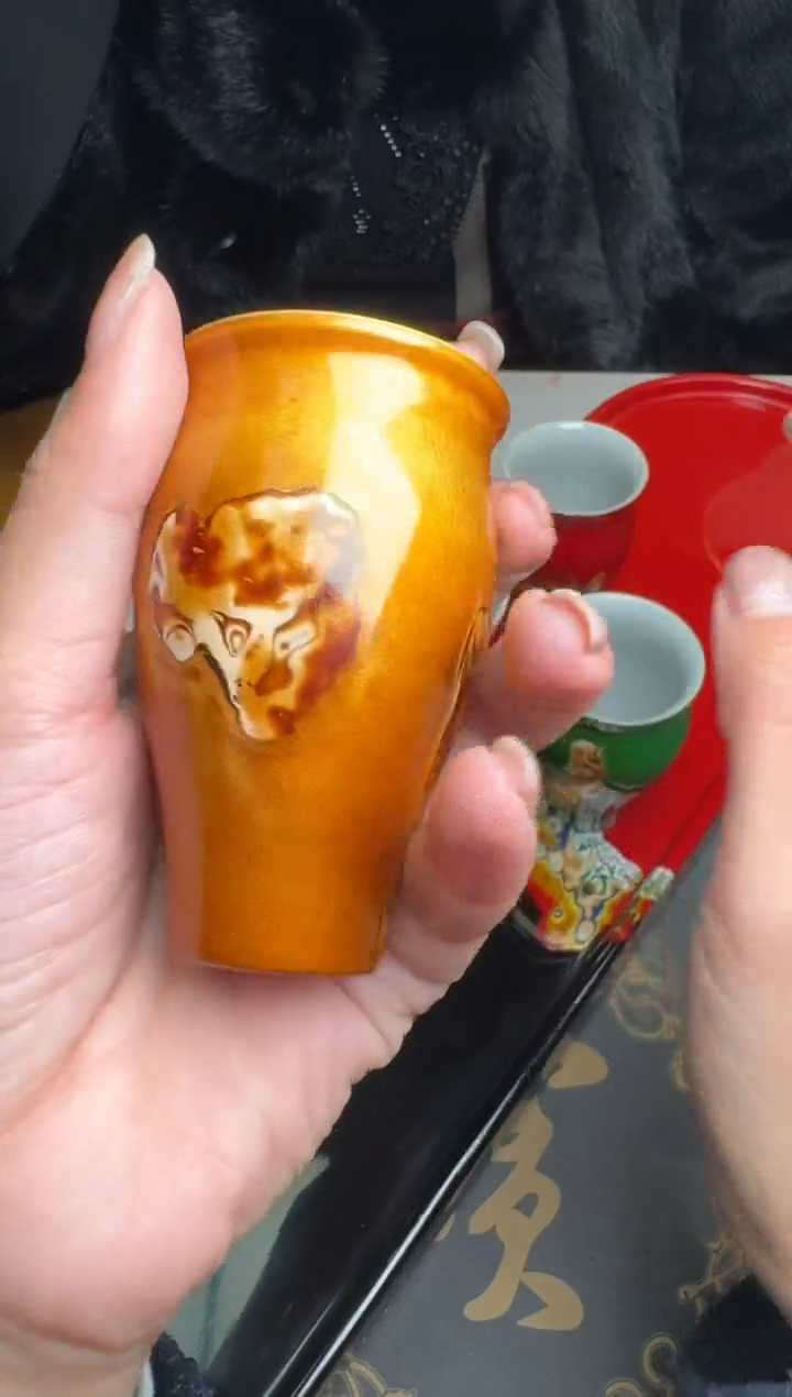 【闪购商品】建盏故事李健大漆96