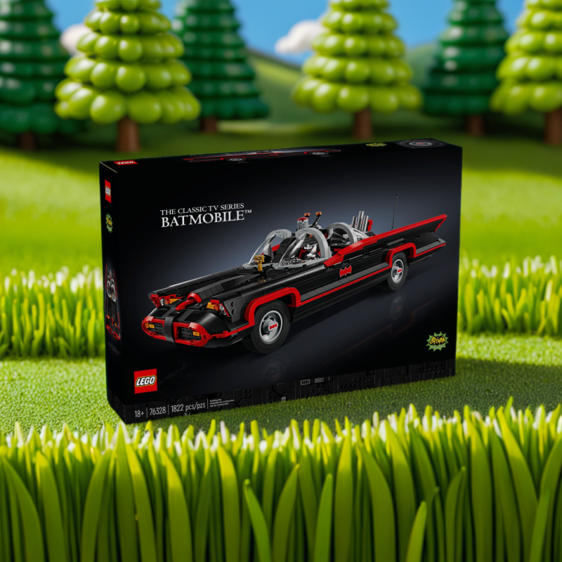 LEGO/乐高积木76328蝙蝠侠:经典电视剧蝙蝠战车1盒.